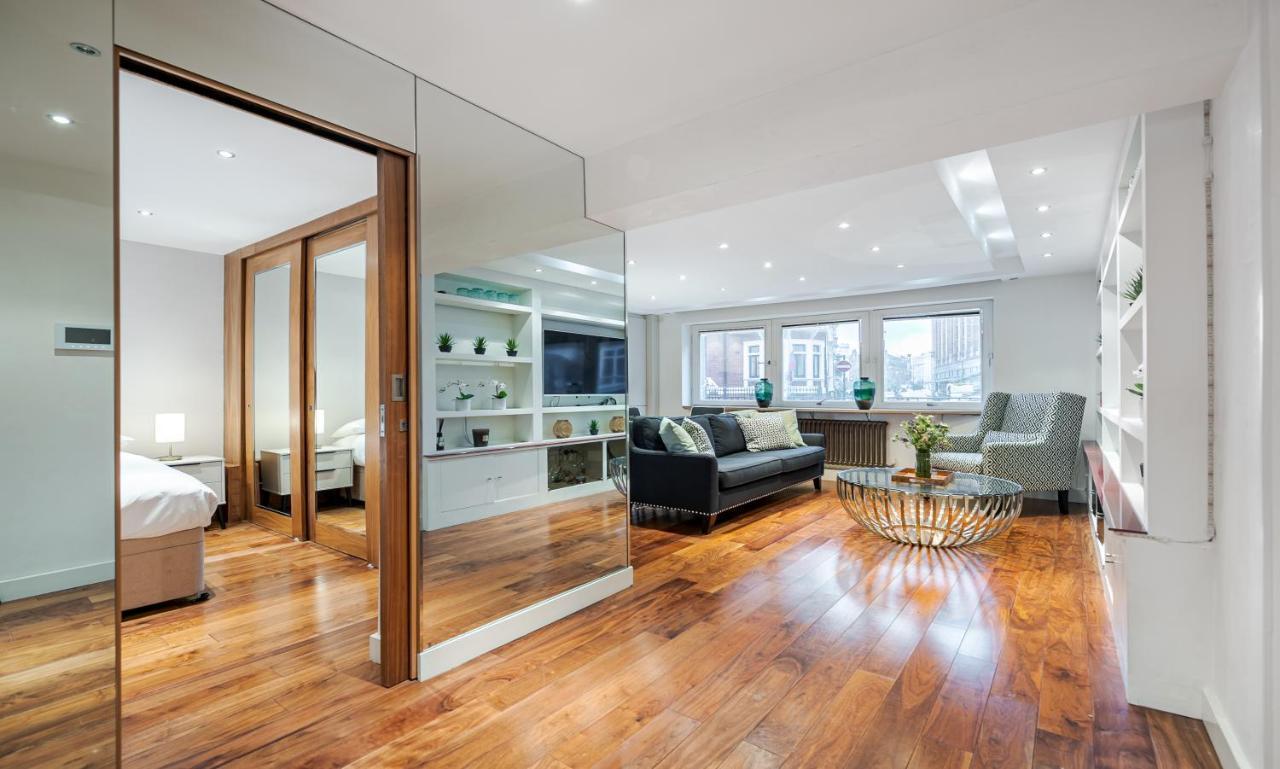 Elegant Ground Floor Apartment With Ac In Knightsbridge Steps Away From Harrods Londres Extérieur photo
